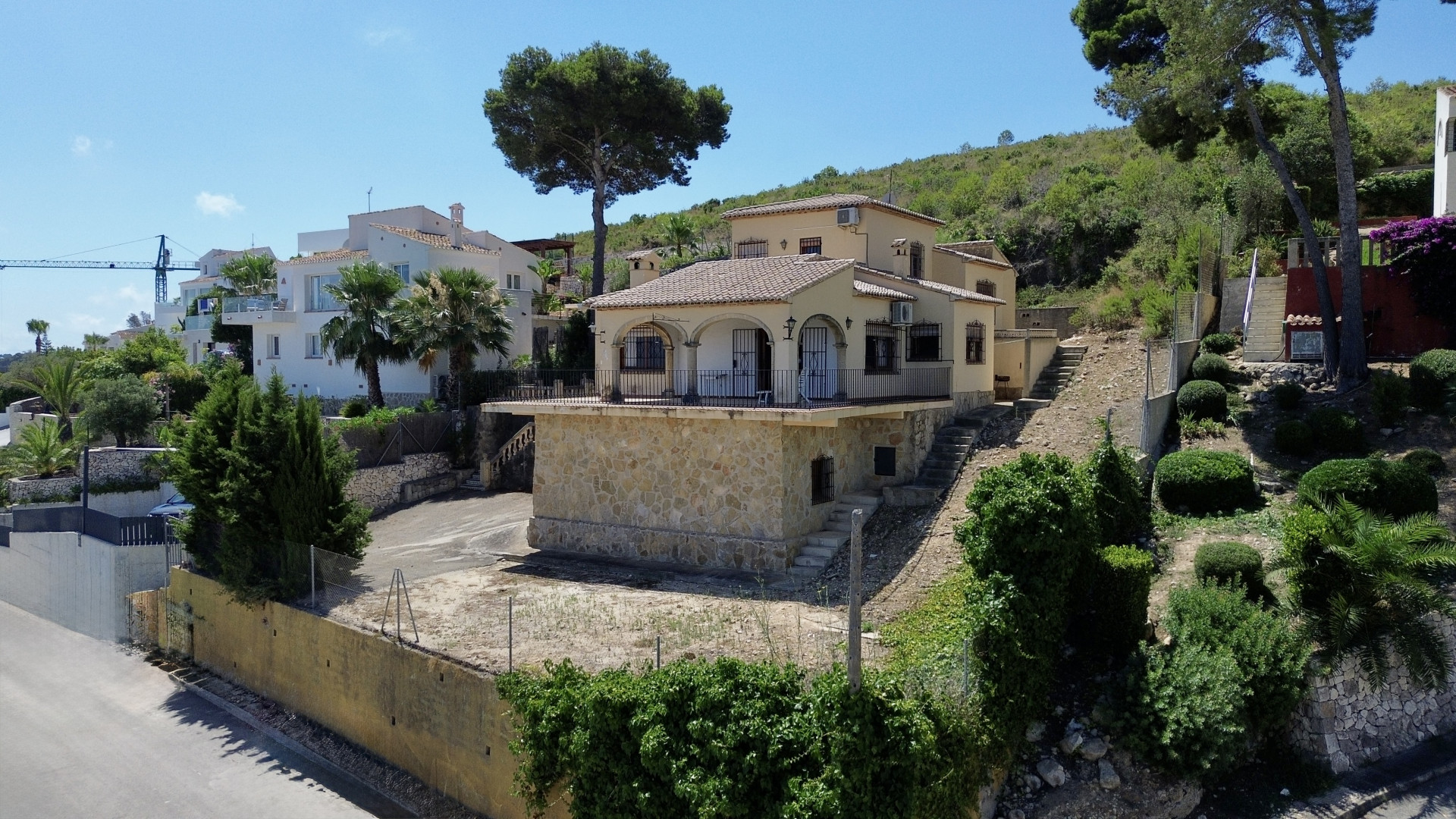Villa en Jávea, Adsubia con Vistas Panorámicas al Mar