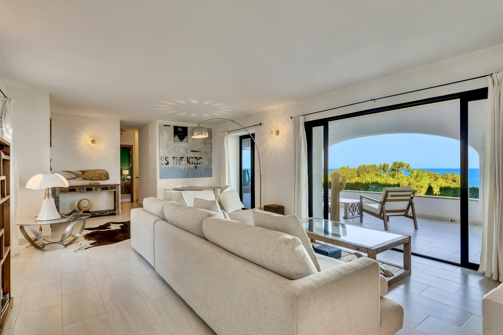 Villa con vistas al mar en venta en Dénia