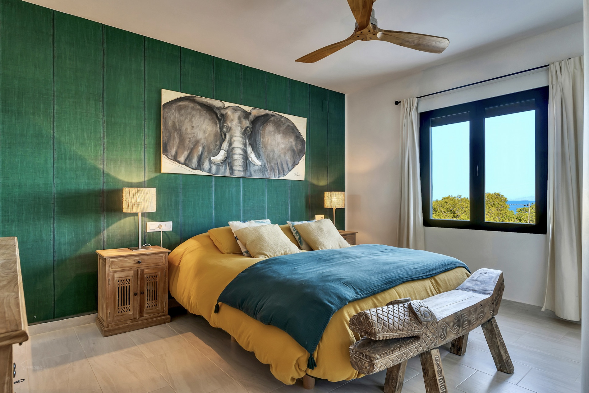 Villa con vistas al mar en venta en Dénia