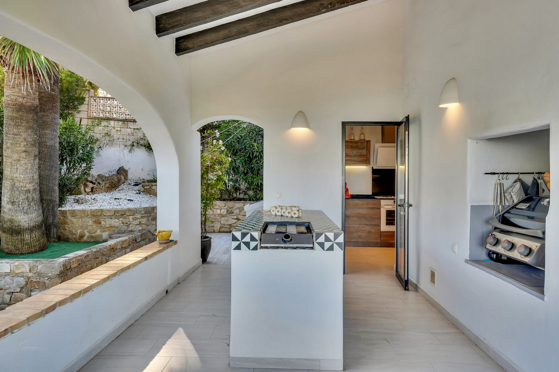 Villa con vistas al mar en venta en Dénia